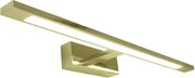 Aplica LED pentru oglindă de baie KLIMT, 12W, 230V, 3000/4000/6000K, 60 cm, IP44, auriu