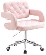 HR8403K Scaun Catifea Roz