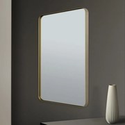 Oglinda decorativa design modern CARLO auriu 61x90cm