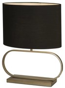 Veioza/Lampa de masa decorativa Sleek bronz/negru