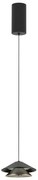 Pendul LED modern 7W BLACK-BRUSHED NICKEL ZB-25348