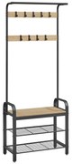 Cuier Brooks 183x72 Stejar Sonoma