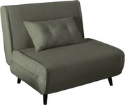 Fotoliu Pat SMART MULTIFUNCTION 100cm catifea raiata verde