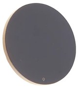 Aplică de perete de design gri 16,5 cm cu LED - Skyf