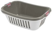 Set coș de rufe Heidrun din 2 piese , 58 x 40 x 23cm