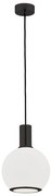 Lustra / Pendul design modern SAGUNTO 20cm, negru