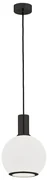 Lustra / Pendul design modern SAGUNTO 20cm, negru