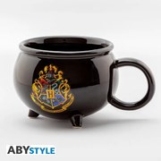 Cana ceramica in forma de cazan licenta Harry Potter - Hogwarts, capacitate 500ml