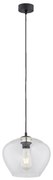Pendul sticla design decorativ KALIMERA 24cm transparent