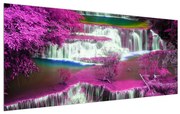 Tablou cu cascade (120x50 cm), în 40 de alte dimensiuni noi