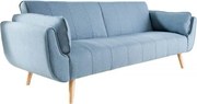 Canapea extensibila Divani II 215cm albastru deschis