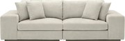 Canapea design elegant LUX Vista Grande, clarck sand 112564 HZ