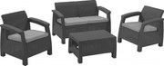 Set de grădină CORFU, antracit