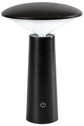 Lampă LED tactilă reîncărcabilă dimabilă de masă Rabalux 77147 POLPERRO LED/3W/3,7V 1200mAh negru