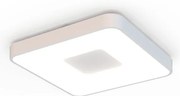 Plafoniera LED Smart dimabila cu telecomanda COIN 34x34cm alba