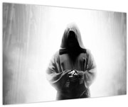 Tablou - Un călugăr într-o mănăstire (90x60 cm)