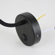 Lampă LED flexibilă de perete BRILAGI MAYA LED/3W/230V 4000K negru/auriu