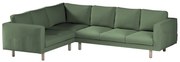 Husă pentru canapea colțar Norsborg cu 5 locuri