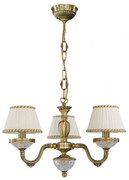Candelabru din alama 3 brate design italian 6402