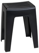 WENKO 25156100 - Taburet KUMBA 38x47 cm, negru