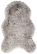 Blană gri deschis sintetică 60x90 cm Super Teddy – Think Rugs