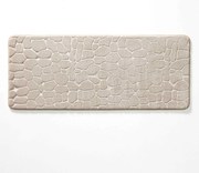 Covor de baie lung cu model in relief, 50 x 120 cm
