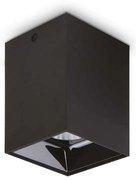 Spot LED aplicat modern Nitro pl square d10 negru