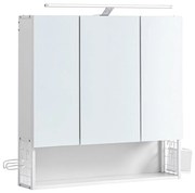 Dulap de baie cu oglindă SKY, alb