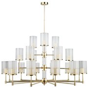 Lustra 21 brate moderna realizata manual Empoli Ryfel