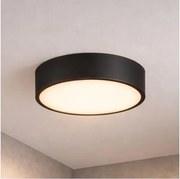 Plafonieră de baie Brilagi POOL 4xE27/15W/230V Ø 50 cm IP54 neagră