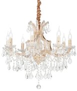 Candelabru clasic 8 becuri E14 NAPOLEON 167398 IDEAL LUX