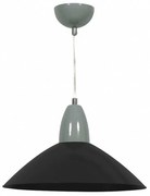Pendul Lily metal, 22x60 cm, 1xe27, 60 w, negru