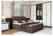 Pat Dormitor STAR Boxspring Maro 140x200 cm