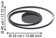 Plafonieră LED RGBW dimabilă Eglo 900728 CALAGRANO-Z LED/21,5W/230V