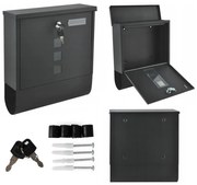 Deschidere cutie poștală din oțel pe ambele părți