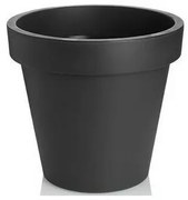 Jardinieră Gardenico Metro Twist 'n' Roll,  antracit, 29 x 26,5 cm, 29 cm
