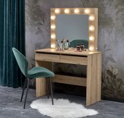Masuta de toaleta Hollywood stejar artizan H140 cm