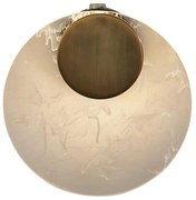 Aplica de perete LED pentru baie IP44 Belle alama