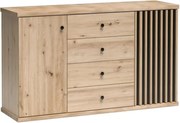 Comoda KOLI C-4, stejar artisan