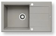 Chiuvetă de bucătărie Pyramis 70083801 SPARTA PLUS LUX 78x48 cm granit/gri