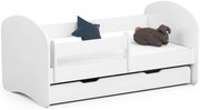 Pat pentru copii Pranshi (Alb) (cu saltea). Promo -28%. 1070769