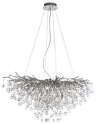 Lustra suspendata design magnific ICICLE crom, 50x100cm