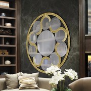 Oglinda decorativa design de lux Zendaya 120cm