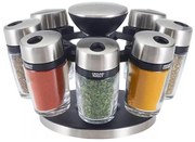 Cole&Mason - Suport rotativ MASTER cu 9 recipiente pentru condimente