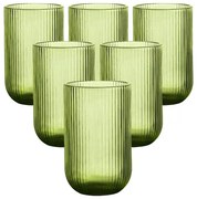 Pahar Altom Selena Green, 430 ml, set de 6 buc.