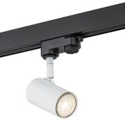 Spot pe sina HORTA alb / Accesoriu pentru sinele trifazate ARGON T-RACK