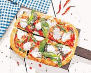 Pictura pe numere cu un cadru "Pizza 2" 50x40 cm