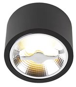 Spot de tavan modern negru AR111 cu LED - Expert