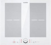 Klarstein Delicatessa 60, plită de inducție, 4 zone, 7000 W, Timer, albă