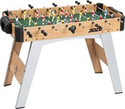 SPORTNOW Fotbal de Masă, 89 cm, Set Joc, Marcatori Manuali, Stejar Galben | Aosom Romania